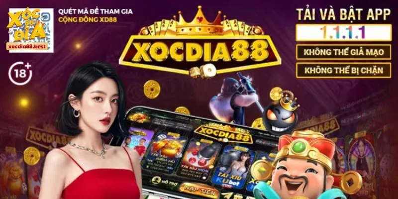 Quy trình tải ứng dụng nhà cái XOCDIA88 tiện lợi