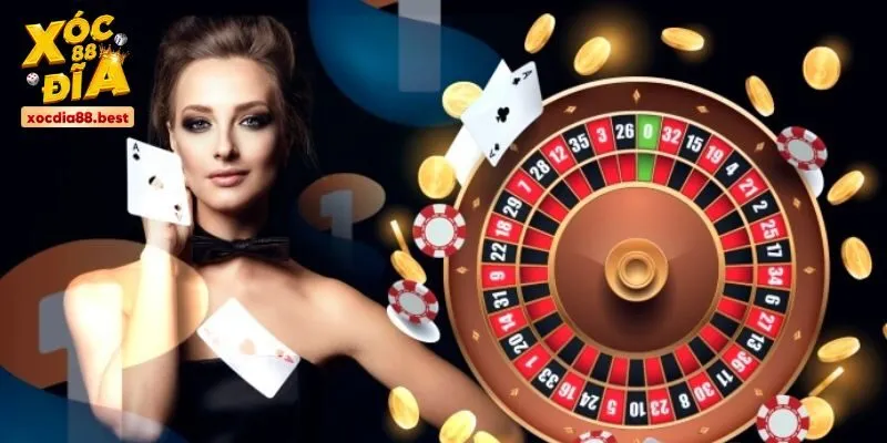 Tổng hợp các trò chơi phổ biến tại live casino XOCDIA88